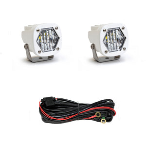 Baja Designs S1 White LED Auxiliary Light Pod Pair