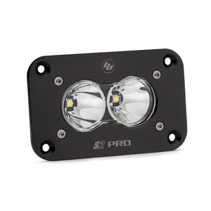 Baja Designs S2 Pro Black Flush Mount LED Auxiliary Light Pod