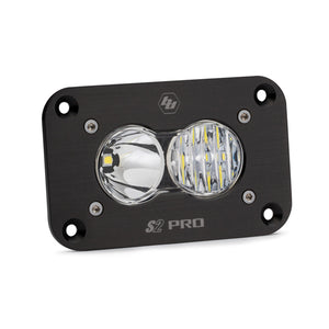 Baja Designs S2 Pro Black Flush Mount LED Auxiliary Light Pod