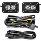 Baja Designs S2 Pro Black Flush Mount LED Light Pod Reverse Kit