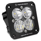 Baja Designs Squadron Pro Black Flush Mount LED Auxiliary Light Pod Clear Lens