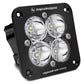 Baja Designs Squadron Pro Black Flush Mount LED Auxiliary Light Pod Clear Lens
