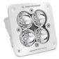Baja Designs Squadron Pro White Flush Mount LED Auxiliary Light Pod Clear Lens