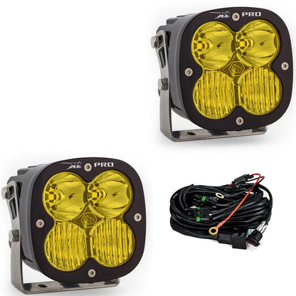 Baja Designs XL Pro LED Auxiliary Light Pod Pair Amber Lens
