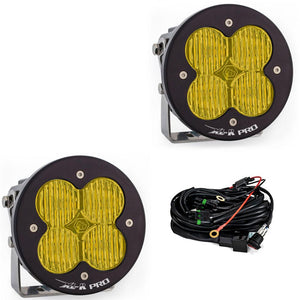 Baja Designs XL-R Pro LED Auxiliary Light Pod Pair Amber Lens