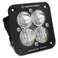 Baja Designs Squadron Sport Black Flush Mount LED Auxiliary Light Pod Clear Lens