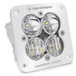 Baja Designs Squadron Sport White Flush Mount LED Auxiliary Light Pod Clear Lens