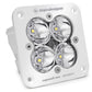 Baja Designs Squadron Sport White Flush Mount LED Auxiliary Light Pod Clear Lens