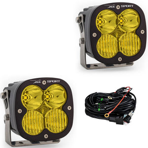 Baja Designs XL Sport LED Auxiliary Light Pod Pair Amber Lens