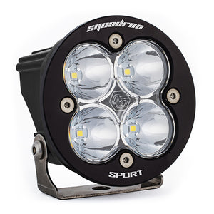 Baja Designs Squadron-R Sport Black LED Auxiliary Light Pod Clear Lens