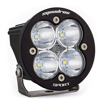 Baja Designs Squadron-R Sport Black LED Auxiliary Light Pod Clear Lens