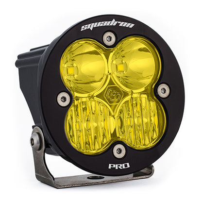 Baja Designs Squadron-R Pro Black LED Auxiliary Light Pod Amber Lens